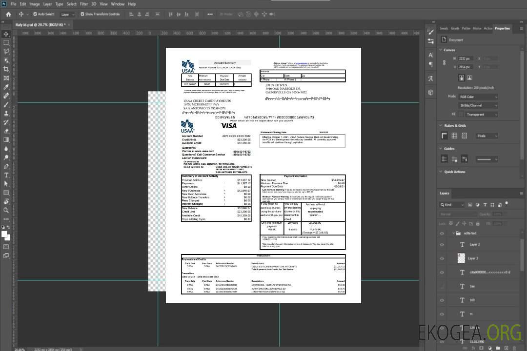 USA USAA banque Carte de crédit excel pdf template USA USAA banque Carte de crédit excel pdf template